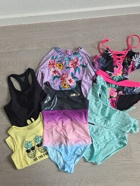 Justice And Other Brand Swim/active Bundle